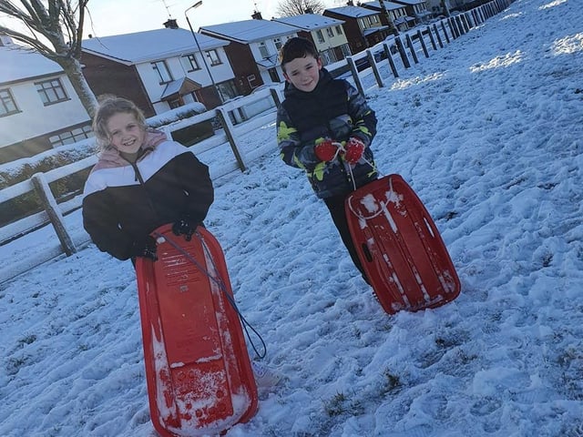 Aine McIvor - Claragh age 10 and Cain age 9
