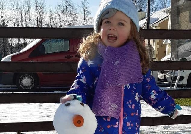 Charlene Doherty - Olivia Hegarty's Snowman.