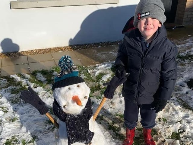 Amanda Collins - Kian aged 5