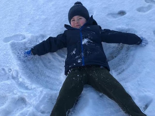 Charley Mellon - Charlie McLaughlins snow angel