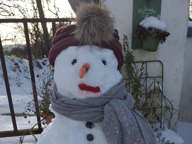 Geraldine O'Hagan - Hollie Isla Ella & Ruairi O'Hagan little Snowman