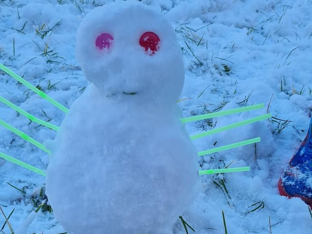 oJo Holland - Charlie & Angela's spidersnowman who eats snails