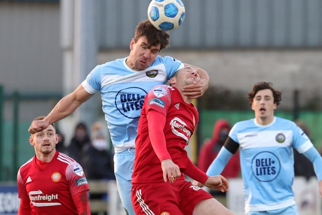 Portadown should be buoyed by their draw with Crusaders and Warrenpoint will be looking to steady the ship after the 6-0 drubbing at Linfield last time out, so honours even. PREDICTION: 1-1