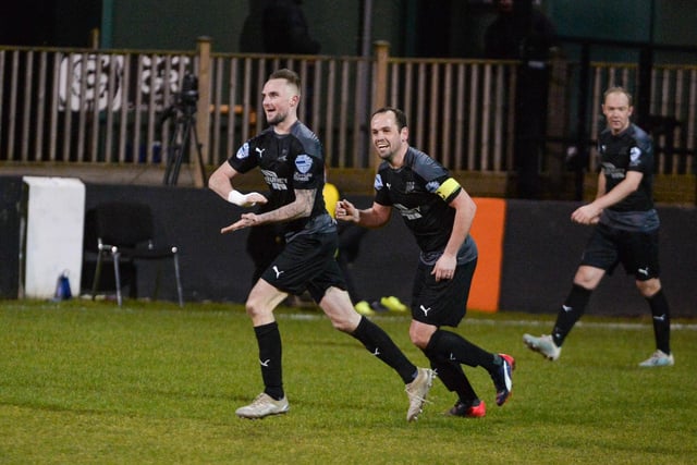 What a strike from the Sky Blues midfielder to seal a vital win at Carrick Rangers