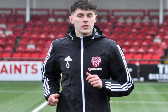 Captain Fantastic Eoin Toal getting ready for his fifth season with Derry City. Picture courtesy Event Images & Video