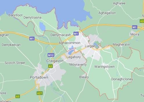 BT66 Craigavon  - 82 positive cases or 228.6 per 100K infection rate