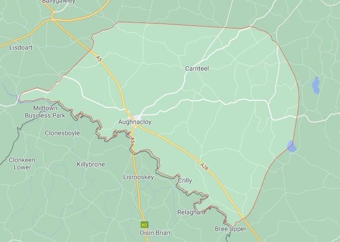 BT69 - Aughnacloy -  5 positive cases and infection rate of 189.4 per 100K