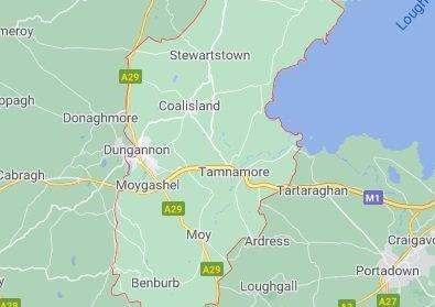 BT71 DUNGANNON - Incidence of 156.0 per 100k