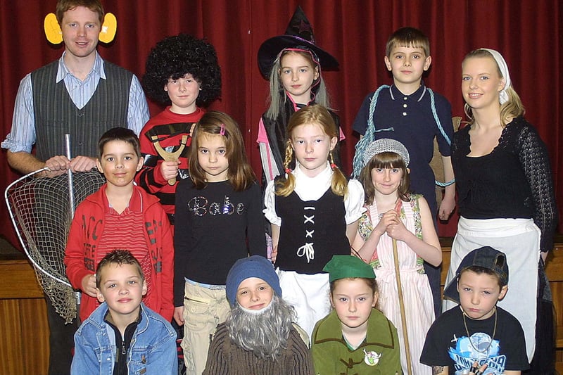 Pupils and staff from Ampertaine PS celebrate World Book Day as they dress in their favourite characters from the novels.mm1207-204ar.