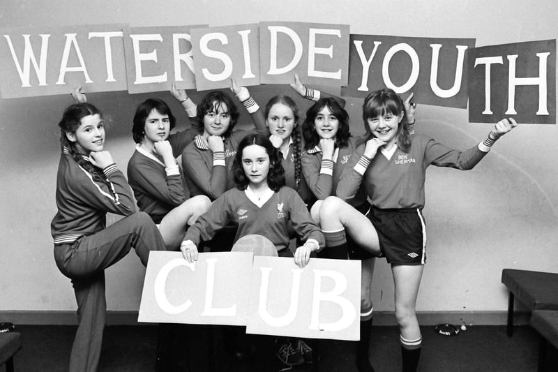 February 1980... More of the young stars who appeared in the Waterside Youth Club variety concert.