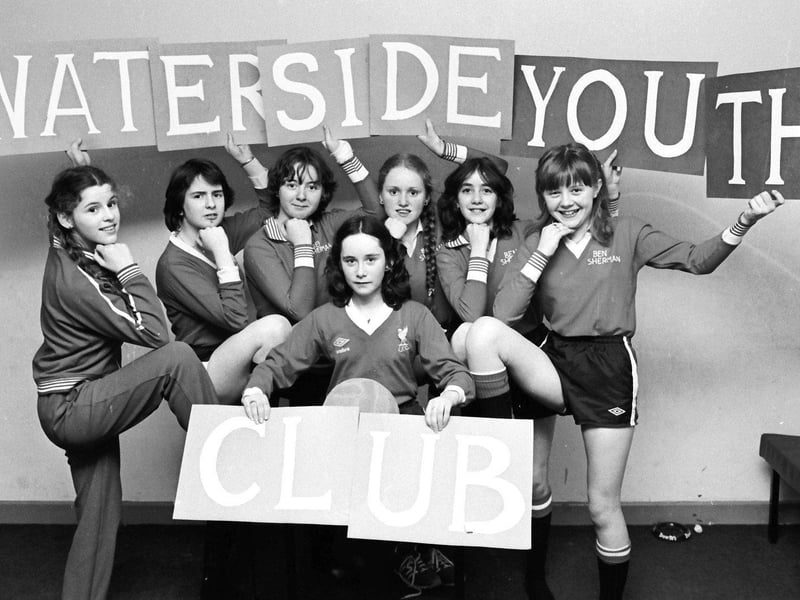 February 1980... More of the young stars who appeared in the Waterside Youth Club variety concert.