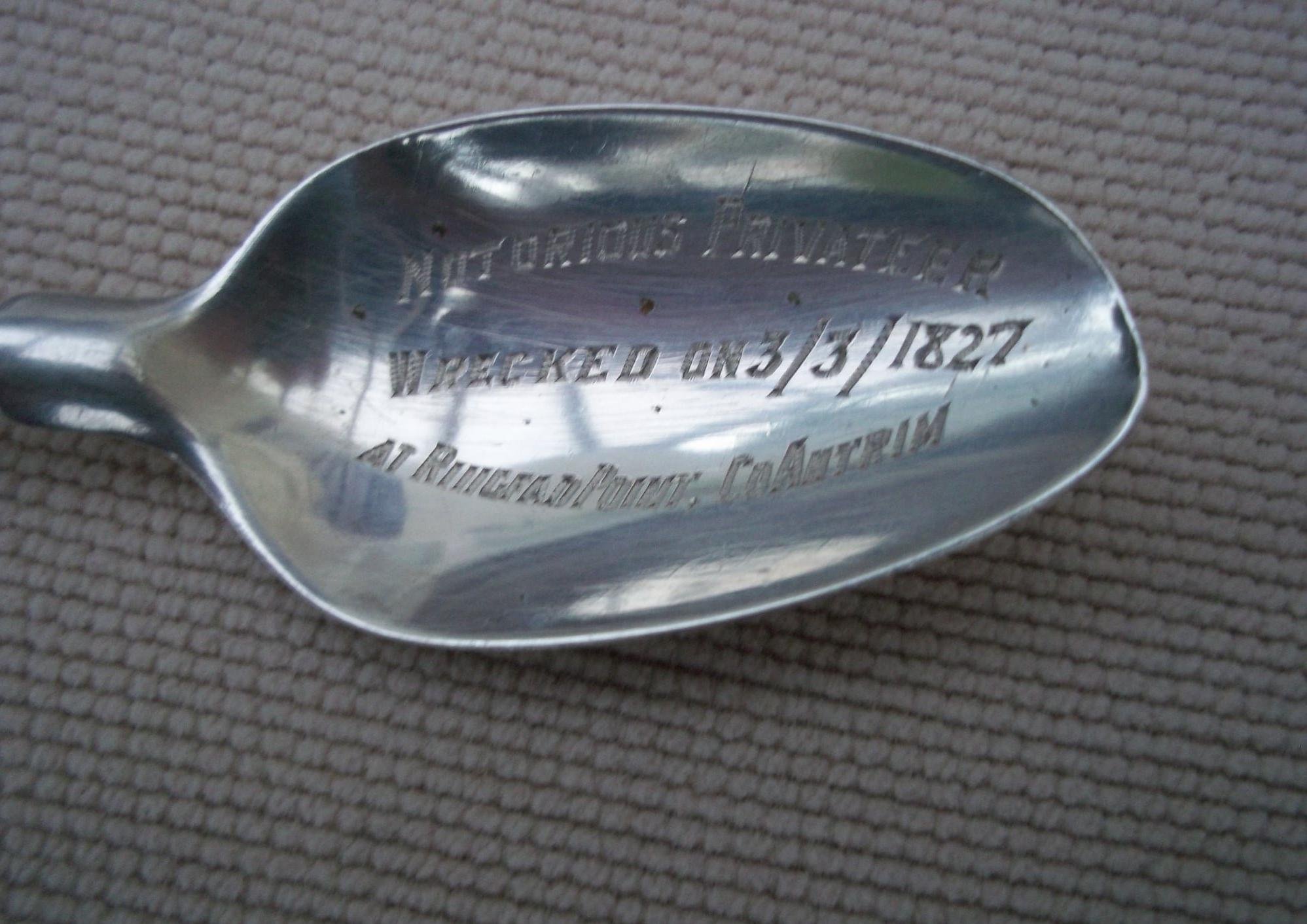Silver spoon is artefact from seafaring tragedy near Carnlough - Vimarsana News