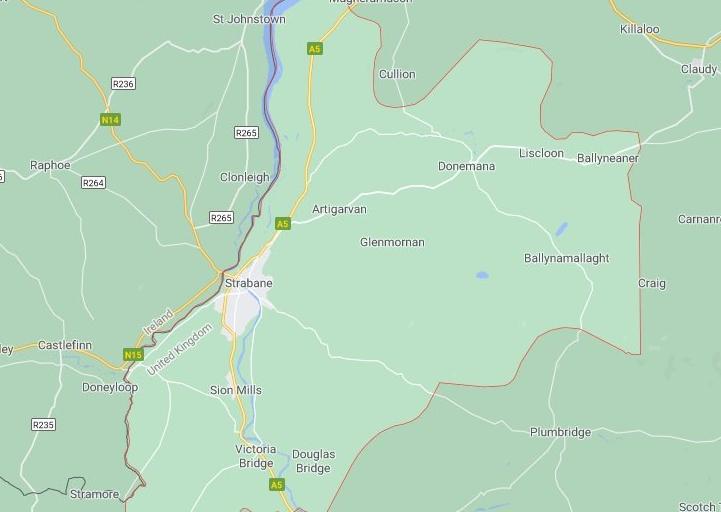BT82 STRABANE - Incidence rate of 234.3 per 100K