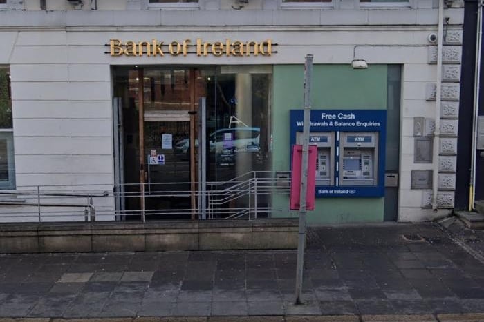 One of the 15 Bank of Ireland branches that have been earmarked for closure.