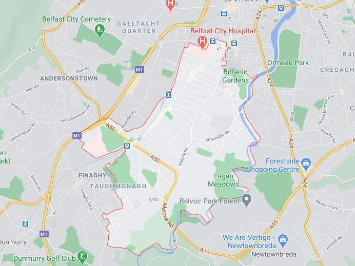 This one of the postcodes with the fewest number of new infections in the seven days to February 28.