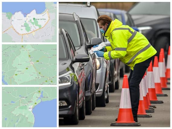 40 NI postcodes with the lowest number of new Covid-19 infections