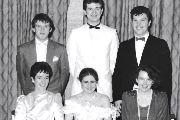 Seated are Anne Marie Collins, Paula Nixon and Marjorie Doherty. At back are Eamon Ferry, Peter Browne and Michael Nash.