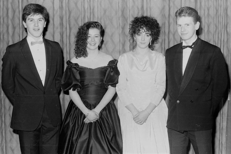 From left are John Leonard, Tina McGowan, Niamh O'Sullivan and Paul Crilly.