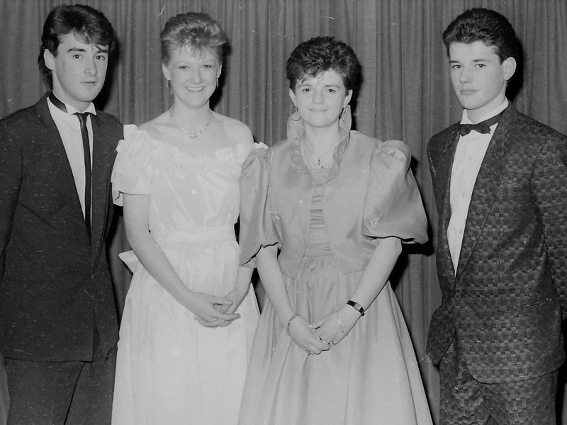 From left are John Coyle, Sandra McCallion, Koneta Gallagher and Michael Conlon.