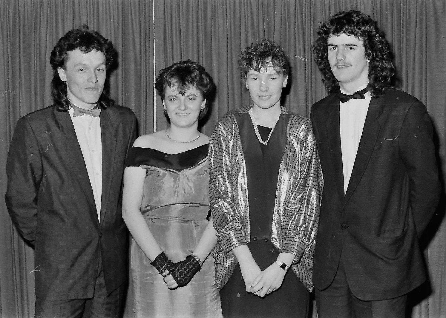 From left are Pearse Deery, Arlene Dunlop, Laura Nash and John Shiels.