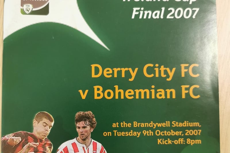 A spectacular extra-time goal settled the 2007 eircom League of Ireland League Cup final at a packed Brandywell as Kevin McHugh won it for Derry against Bohs.