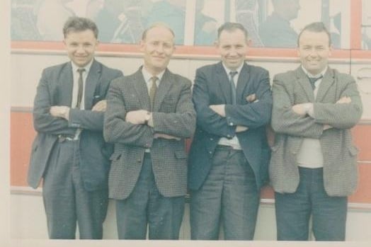 Coach drivers / guides for the King's Arms Hotel in the late 1960s.