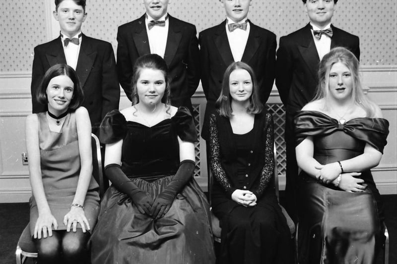 Seated are Caroline Roddy, Lisa Colby, Adel Mooney and Orla Wray. Standing are Eamon Quigley, Shaun Lynch, Brian McLaughlin and Demot Kelly.