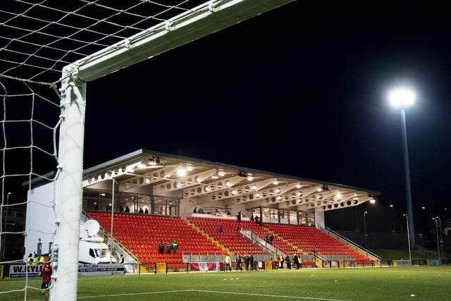 The Ryan McBride Brandywell Stadium, home of Derry City.