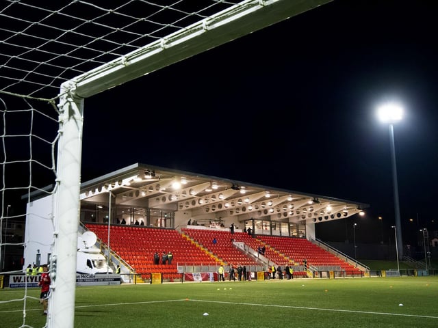 The Ryan McBride Brandywell Stadium, home of Derry City.