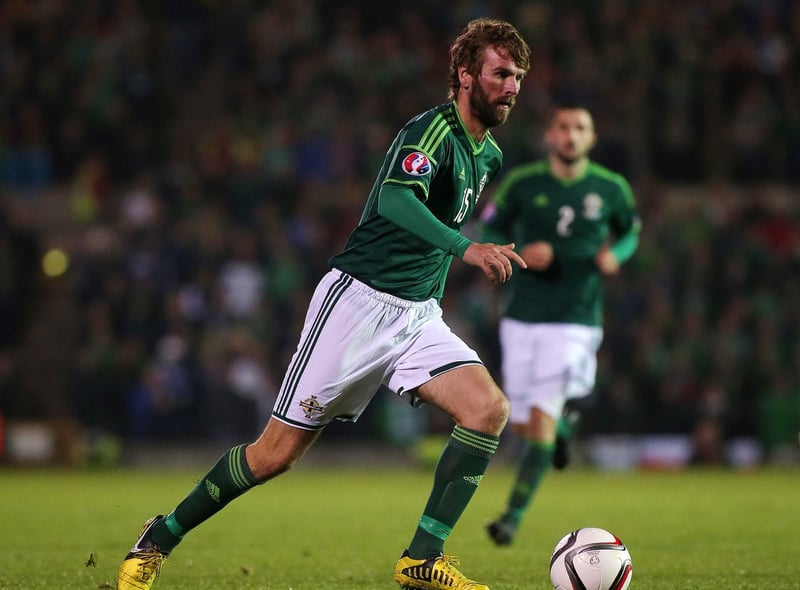 Northern Ireland's Paddy McCourt was a fans favourite at Windsor Park.