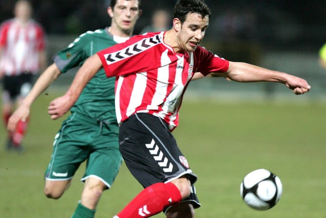 Signed for Derry on a one-year deal from Institute. A school teacher, Scoltock later returned to Irish League outfit, Institute where is currently a club coach.
