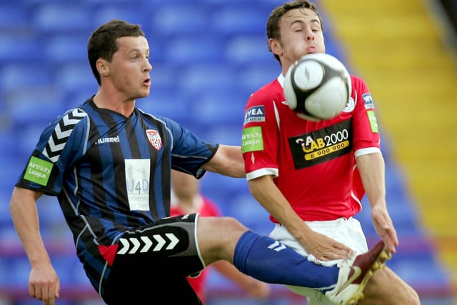 The former Republic of Ireland U19 international midfielder stayed on with Derry until 2012, when he signed for Coleraine. He went on to sign for Cliftonville and is currently at Derrys north west rivals, Finn Harps.