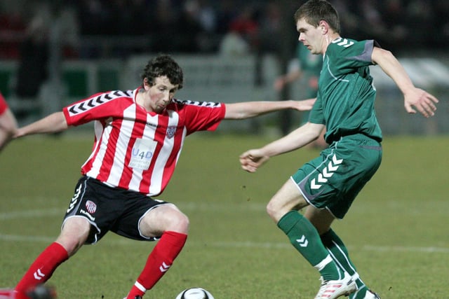 The defender was also part of the 2012 FAI Cup winning team. He remained with his hometown club until 2015 when moving to St Pats. After a spell with Ottawa Fury he joined Larne and is currently with Finn Harps.