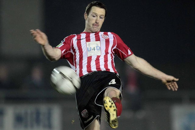 Molloy spent 10 seasons at Derry and captained the team. He won the FAI Cup in 2012. He played 326 times for Derry before joining Crusaders in after the FAI Cup Final in 2014 and finished his career at Finn Harps.