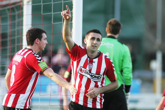 Daniel Lafferty    (Left-Back):   Danny and myself linked up well down the left for Derry. His crossing ability was second to none (well second to me lol). He was also very athletic, getting up and down as a full-back.