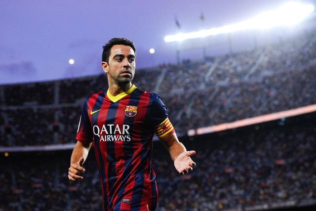 I watched a lot of Spanish football at home with my Dad when I lived with my parents. Xavi made everything look so easy and very rarely gave the ball away.