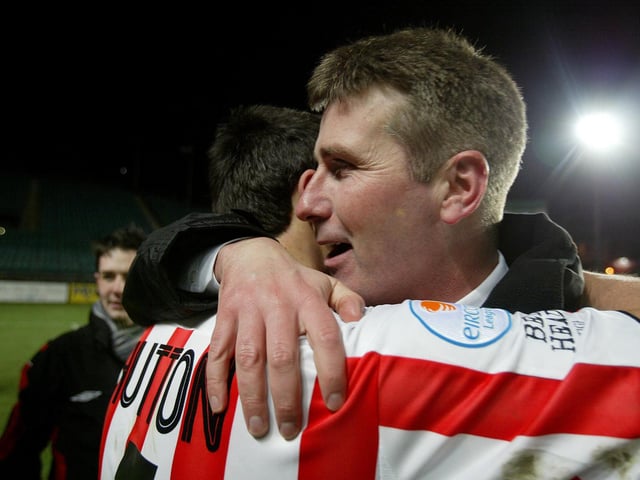 Kenny began his Derry City revolutionby appointing Peter Hutton captain and it turned out to be an inspired decision. Pizza scored in the FAI Cup Final win in 2006 and is the club's record appearance holder with 670 games.