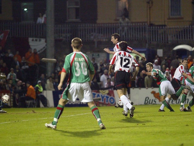 Took over a Derry team battling against the drop the previousseason and brought them to the brink of a Premier Division title as they cruelly lost out to Cork City on the final day of the campaign in 2005.