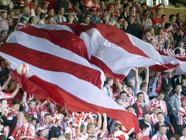 SPL club, Gretna were heavily bankrolled and favourites to progress against Derry in the UEFA Cup second round. Derry went to Fir Park with 3,000 fans in full voice and made a statement with a never to be forgotten 5-1 victory.