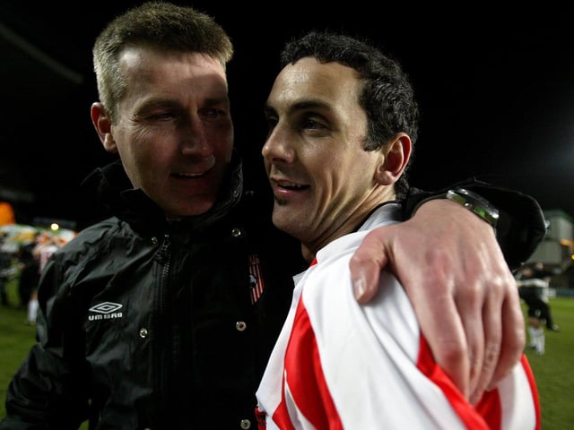 Kenny's man-management was one of his biggest strengths and helped shape the career of Derry City's record goalscorer, the late great, Mark Farren. Under Kenny, Farren became an iconic figure at Brandywell.