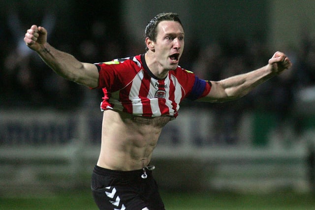 Barry Molloy    (Substitute):   Baz was very unlucky not to make my starting 11. He was a top player and Higgsy just pipped him for that centre-midfield spot. He gave his all for Derry and was a super bloke off the pitch.