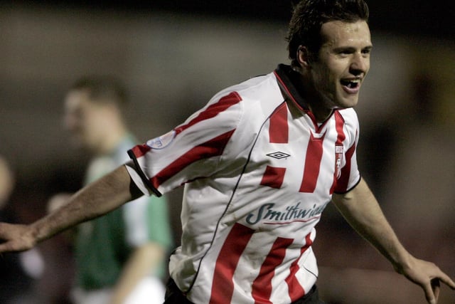 Ciaran Martyn   (Centre-Midfielder):   One of the best goalscoring midfielders I played with and we managed to form a good partnership for a few years at Derry. At times he probably made me look a better player. Superb box to box midfielder who scored some great goals.