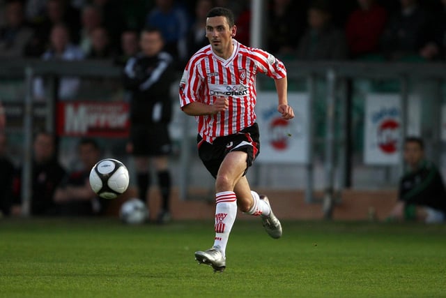 The striker remains the club's leading goalscorer with 114 goals in 209 appearances. The Greencastle man came in fourth with 6% of the votes.