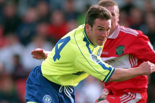 John Gerard McGettigan   (Substitute   -   Finn Harps):   On his day during his Harps career he was unplayable at times.