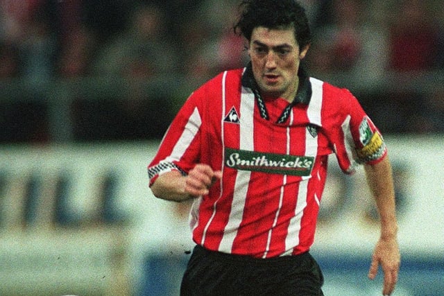 Peter Hutton   (Centre-midfield   -   Derry City):   Pizza never took touches he didnt need. Always arrived at the right place at the right time, whether it was to make a last ditch tackle or to finish off an attack. Very unselfish player for the team.