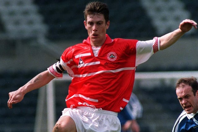 Mickey Donnelly    (Substitute   -   Cliftonville):   One club man and a Cliftonville legend. Whether it was Limavady or Windsor you new what you where getting from Mickey. I could not have been happier when I seen him lift the league title.