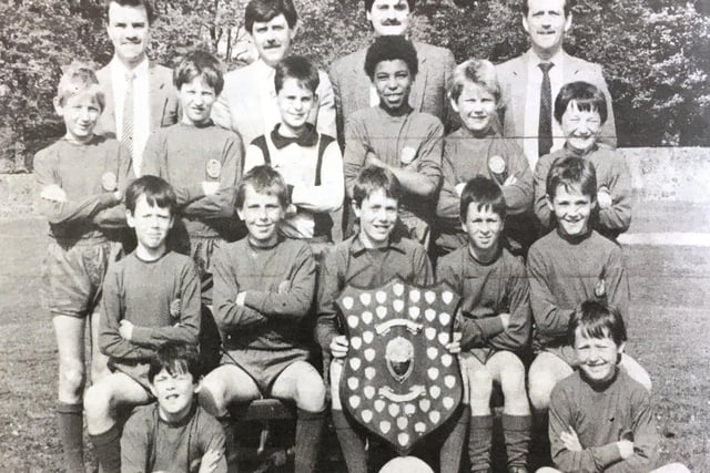 The Mid Ulster football team who won the NI Inter-District Primary Schools tournament in 1987