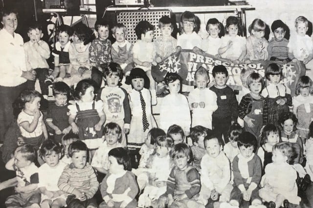 Members of Moyraverty and Drumgor pre-school pictured in 1987