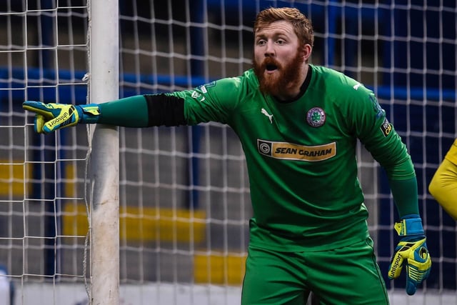 Conor Devlin   (Goalkeeper   -   Cliftonville):   Easy choice this one for me, he was on a completely different level when he came back to Cliftonville from Man Utd. His kicking, both feet, was as good as Ive seen and a big reason for back to back title wins