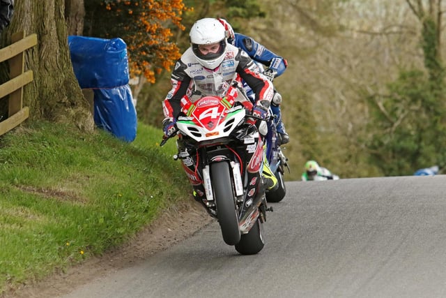 At the Cookstown 100, Malachi Mitchell-Thomas finished on the rostrum in both Superbike races and clinched a victory in the Supertwin race on his debut at the event.